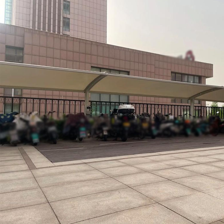 门源膜结构电动车棚