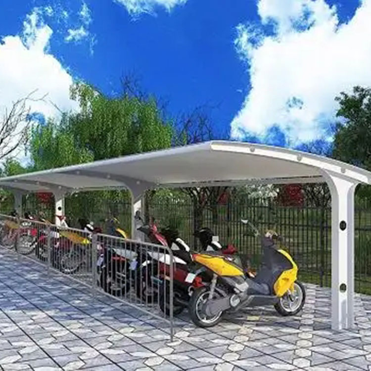 门源膜结构电动车棚