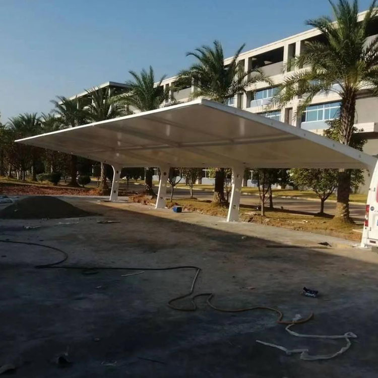 门源膜结构汽车棚
